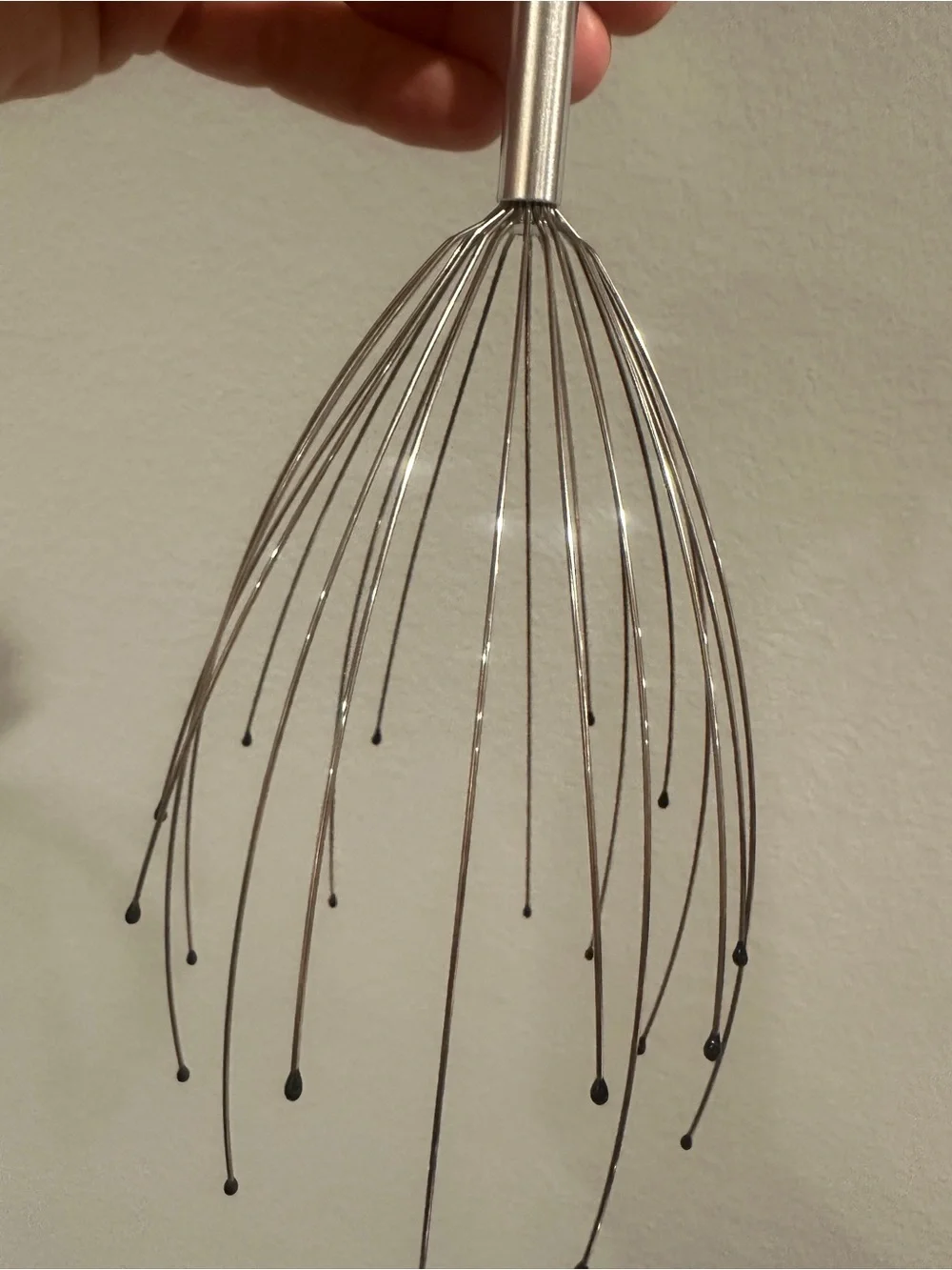 100% pure titanium needle Scalp Head Massager
